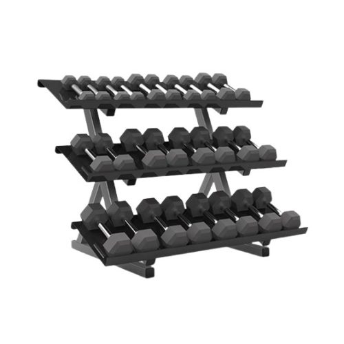 Freemotion Racks Hex Dumbbell Rack Small  (Flat, 5')